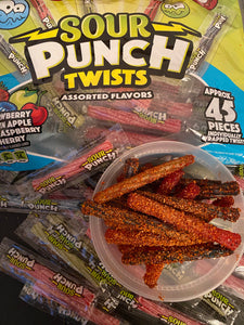 Punch Straws Enchilados